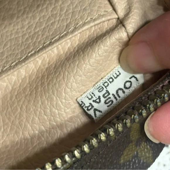 Auth LOUIS VUITTON Monogram Trousse Toilette 23 Clutch Bag Vintage Firm Price - Picture 11 of 14